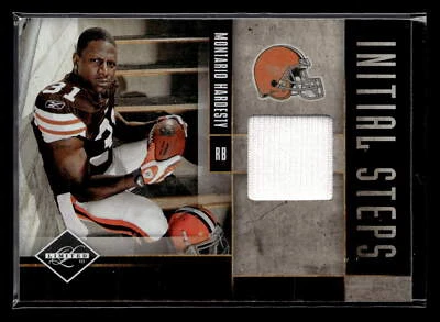 2010 Panini Limited #2 Montario Hardesty 62/99 Initial Steps Jerseys  Mint+ New - Image 1 of 2