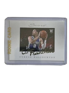 2021 Panini Instant The Franchise TYRESE HALIBURTON Rookie RC 1/2269 Card #F28 - Imagen 1 de 3