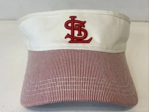 St Louis Cardinals American Needle Cooperstown Collection Strapback Cotton Visor - Picture 1 of 9