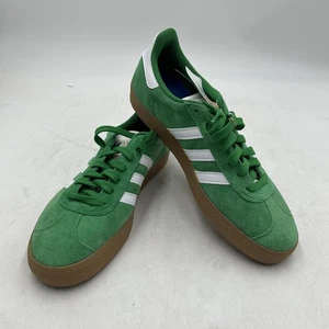 Adidas Gazelle ADV Zapatos Para Hombre Talla 10.5 Verde Blanco Gamuza Goma Patín Tres Rayas - Imagen 1 de 8