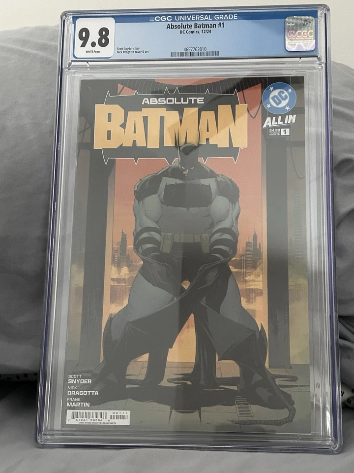 Absolute Batman #1 Nick Dragotta Cover (DC Comics December 2024)