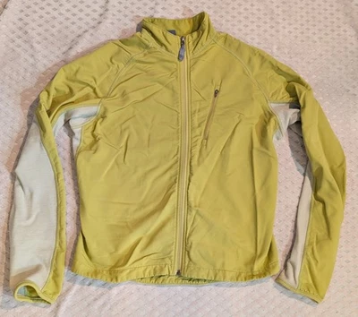 IBEX Women's Mustard Softshell Jacket Size Large - Image 1 of 4