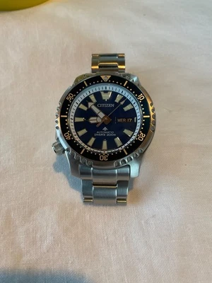 Orologio Uomo Citizen PROMASTER FUGU Limited Edition REF. NY0161-63L Riv. Aut. - Immagine 1 di 4