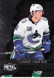 2020-21 SkyBox Metal Universe #23 Brock Boeser - Picture 1 of 2