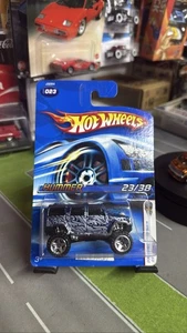 Hot Wheels 2006 First Editions Hummer #023 Blue 23/38 Diecast Truck J3264 - Picture 1 of 1