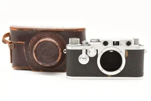 Leica IIIf 3f rotes Zifferblatt Selbstauslöser analoge Sucherkamera 35 mm aus Japan Exce - Bild 1 von 12