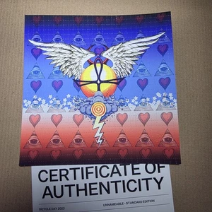 Impresión artística Rick Griffin Estate Blotter - Estampada - Certificado de autenticidad - ¡Número 1/15! - Imagen 1 de 6