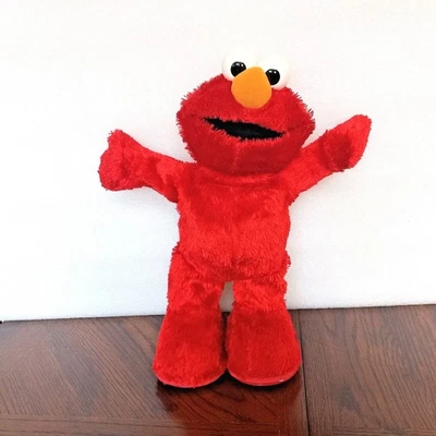 Mattel Hokey Pokey Elmo 14" Sings Dances Spins 2002 Plaza Sésamo VER VIDEO Foto 1 de 4
