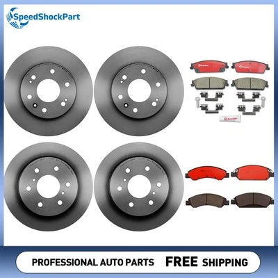 布雷博前后盘式制动转子刹车片适用于 2008 - 2013 雪佛兰 Tahoe — 第 1/4 张图片