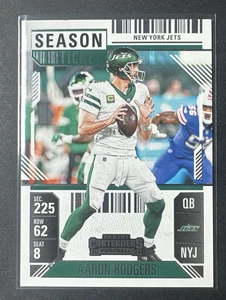 2024 Panini Contenders Season Ticket - Aaron Rodgers - Picture 1 of 2