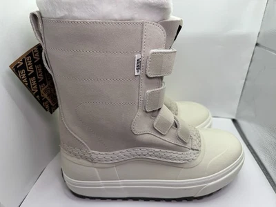 NUEVAS Botas Vans Estándar V Altas Nieve MTE De Colección Blancas Crema Para Mujer 7 Para Hombre 8.5 Foto 1 de 4
