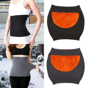 Warm Waistband Stretchy Waist Support Protector Belt for Elders Men Women - Picture 1 of 8