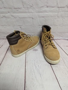 Timberland Mujer Trigo/Marrón/Blanco Con Cordones Nubuck Dausette Zapatillas Botas Talla 7.5 - Imagen 1 de 9