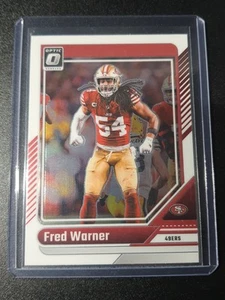 Fred Warner - Donruss Optic Football 2024 - San Francisco 49ers - Picture 1 of 2