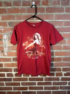 TAYLOR SWIFT 2011 Speak Now Shirt Concert Music Tour Red Adult Small - Picture 1 of 7
