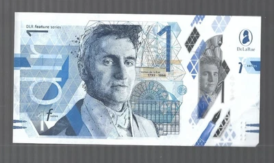 De La Rue (GBR) 💥 1 Unit, ND(2021) ... Safeguard "Test Note-Polymer" 💥Lot#3588 - Image 1 of 2