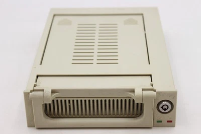 HDD DRIVE MOBILE RACK IDE SWAP CADDY HARD DISC PLASTIC FRAME 3.5 5.25" - Image 1 of 4