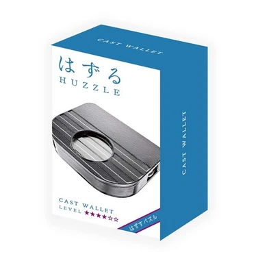 Huzzle Wallet Puzzle by Hanayama - Japanese Import - Level 4 - Image 1 of 4