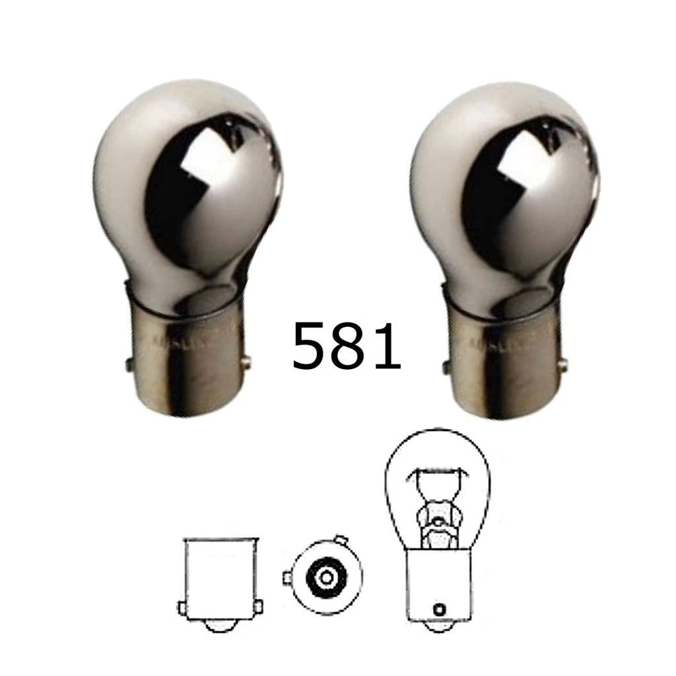 INDICADOR DELANTERO CROMADO PARA MODELOS PEUGEOT RCZ (581 PY21W) Foto 1 de 1