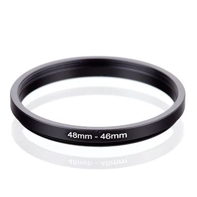 Camera 48mm Lens to 46mm Accessory Step Down Adapter Ring 48mm-46mm - Image 1 of 3