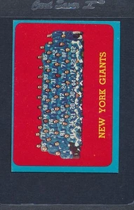 1963 Topps #060 New York Giants Team EX *42 - Picture 1 of 1