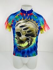 AWESOME PRIMAL - GEARHEAD SKULL Mens Md. Cycling Jersey