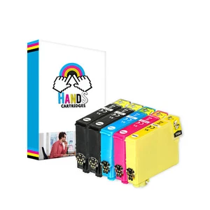 5 cartuchos de tinta no compatibles con manos OEM 603xl negro x2, cian, magenta y amarillo - Imagen 1 de 1
