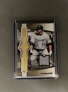 2007 upper deck ultimate collection Jim Thome Jersey Patch 06/50 #60