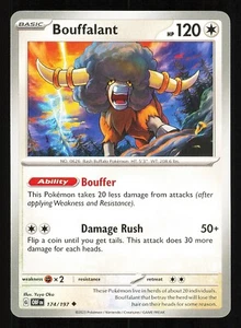 Bouffalant 174/197 Regular Near Mint Pokemon TCG S&V Obsidian Flames OBF - Picture 1 of 1