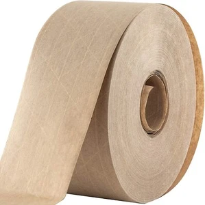 GSSP Reinforced Kraft Tape 2.75" x 375'; Water Activated -10 Rolls - Picture 1 of 2