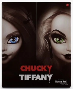 ✅Mattel Skullector Monster High Chucky Tiffany 2 Doll Set IN HAND FREE SHIP✅ - Picture 1 of 5