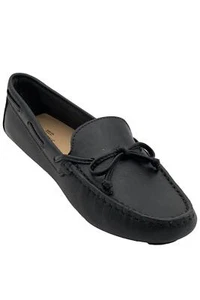 Earth Origins Leather Driving Moccasins Monarch Black - Picture 1 of 3