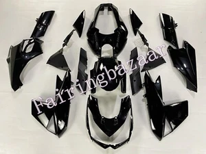 Fit for 2010-2013 Kawasaki Z1000 Gloss Black ABS Injection Fairing Kit - Picture 1 of 10