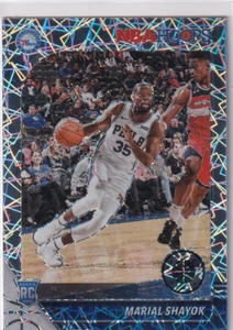 Panini NBA Hoops Premium Stock 2019-20 RC Rookie Card Marial Shayok Laser Prizm - Bild 1 von 1