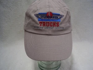 STUDEBAKER TRUCK NEW HAT BASEBALL CAP STYLE EMBROIDERED STONE COLOR - Picture 1 of 3