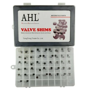 Kit de cuñas de válvula de 7,48 mm 47 piezas de 1,2 mm a 3,5 mm para Honda Yamaha Suzuki Kawasaki - Imagen 1 de 3