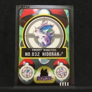 Pokemon Sticker Card Sealdass Bandai 1997 032 Nidoran - Bild 1 von 2