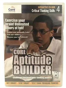 Core Aptitude Builder - Critical Thinking Skills 4 (CD-ROM, 2008) New! Sealed! - Picture 1 of 2