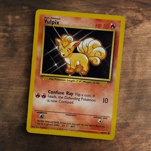 Vulpix 68/102 Common Lightly Played Pokemon Base Set Unlimited - Picture 1 of 3
