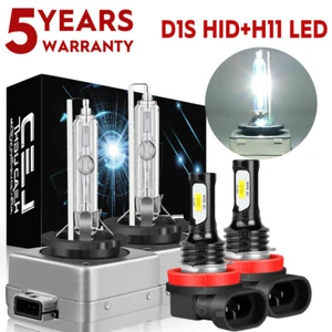 Bombillas de faros HID para BMW 328i 2009-2011 2012 2013 haz alto bajo LED luz antiniebla - Imagen 1 de 18