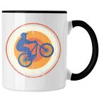Trendation - Moutainbike Geschenk Tasse Mountainbiker Geschenkidee Kinder Kaffee
