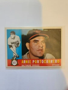Topps Arnie Portocarrero 1960 #254 casi nuevo envío combinado - Imagen 1 de 1