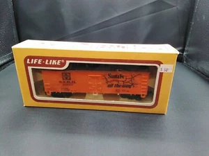 Vintage Life-Like HO 8502 Santa Fe SFRD Reefer Box Car. Boxed - Picture 1 of 7