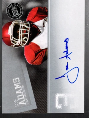 B1364- 2012 Press Pass Autographs Silver #PPSJA Joe Adams Auto - NM-MT - Image 1 of 2