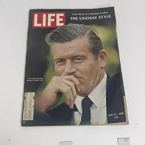 Life Magazine-May 24, 1968-John Lindsay-New York City Mayor-Roberto Clemente - Imagen 1 de 8
