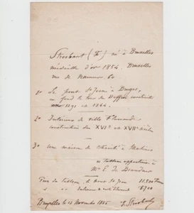 François Stroobant (1819 –1916), Belgian painter and lithographer - Picture 1 of 1