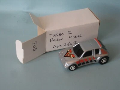 Matchbox Peugeot 205 Carrocería Plateada Turbo Dos Resinas Preproducción Pre-Pro 70mm Foto 1 de 3