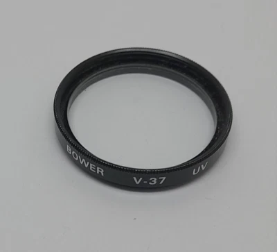 BOWER 37MM UV HIGH QUALITY METAL FILTER MADE IN JAPAN - Image 1 of 2
