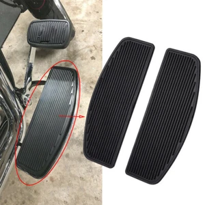 Pair Front Rider Insert Footboards For Harley Softail Standard FXST 1999-2007 - Picture 1 of 10