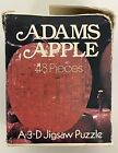 Adams Apple 1979 3-D Jigsaw Puzzle Three Dimensional TOUGH!